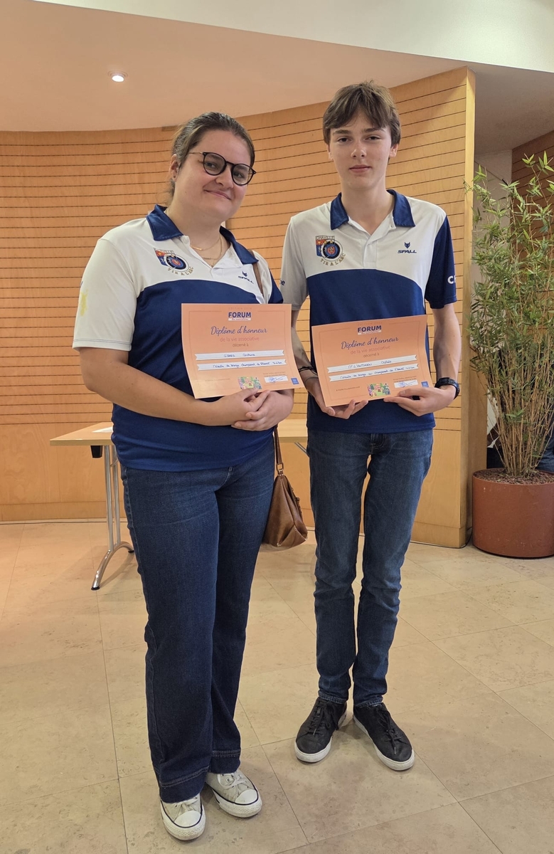 Mathéo et Constance mis à l’honneur par la Mairie de Chaville