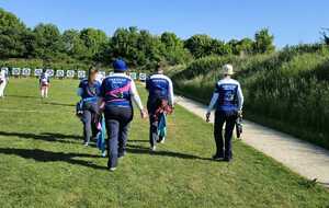 DRE 2 : L'équipe Femme en marche vers le podium