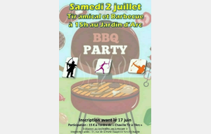 TIR ET BARBECUE DE L'ETE