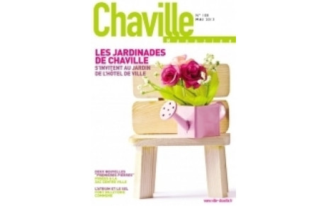 CHAVILLE TIR A L'ARC DANS &quot;CHAVILLE MAGAZINE&quot;