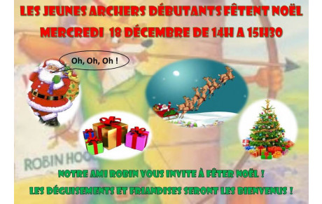 LES JEUNES ARCHERS DEBUTANTS FÊTENT NOËL !