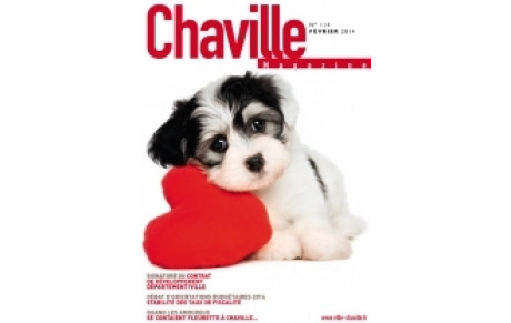 CHAVILLE TIR A L'ARC DANS &quot;CHAVILLE MAGAZINE&quot;