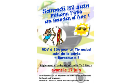 TIR ET BARBECUE DE L'ETE