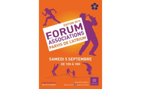 FORUM DES ASSOCIATIONS - SAMEDI 5 SEPTEMBRE