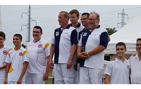 VICTOIRE DE L'EQUIPE ARC CLASSIQUE HOMMES QUI ACCEDE A LA DIVISION REGIONALE HONNEUR !!!