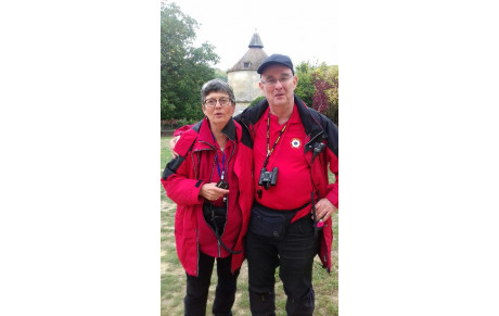 NADINE ET PATRICK ARBITRES AU CF 3D PAR EQUIPES DE CLUB