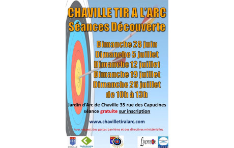 SEANCES DE DECOUVERTE ETE 2020