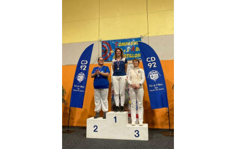 2 MEDAILLES AU CD92 SALLE ADULTES !