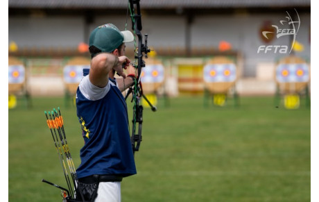 FLORENT Champion de France PARA-ARCHERIE TAEDI
