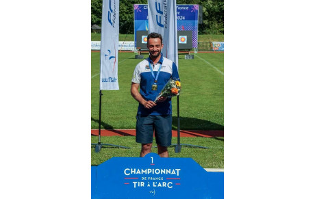 FLORENT Champion de France PARA-ARCHERIE TAEDI 2024