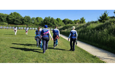 DRE 2 : L'équipe Femme en marche vers le podium