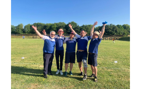 L'équipe Homme Classique 4ème de la finale des DD