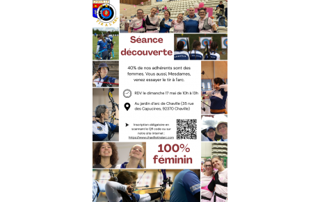 Séances découverte 2026 - 100% féminin