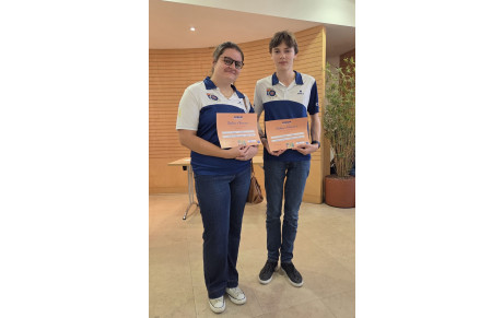 Mathéo et Constance mis à l’honneur par la Mairie de Chaville